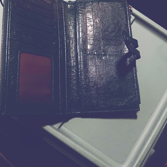 Green/turquoise wallet - Picture 3 of 5